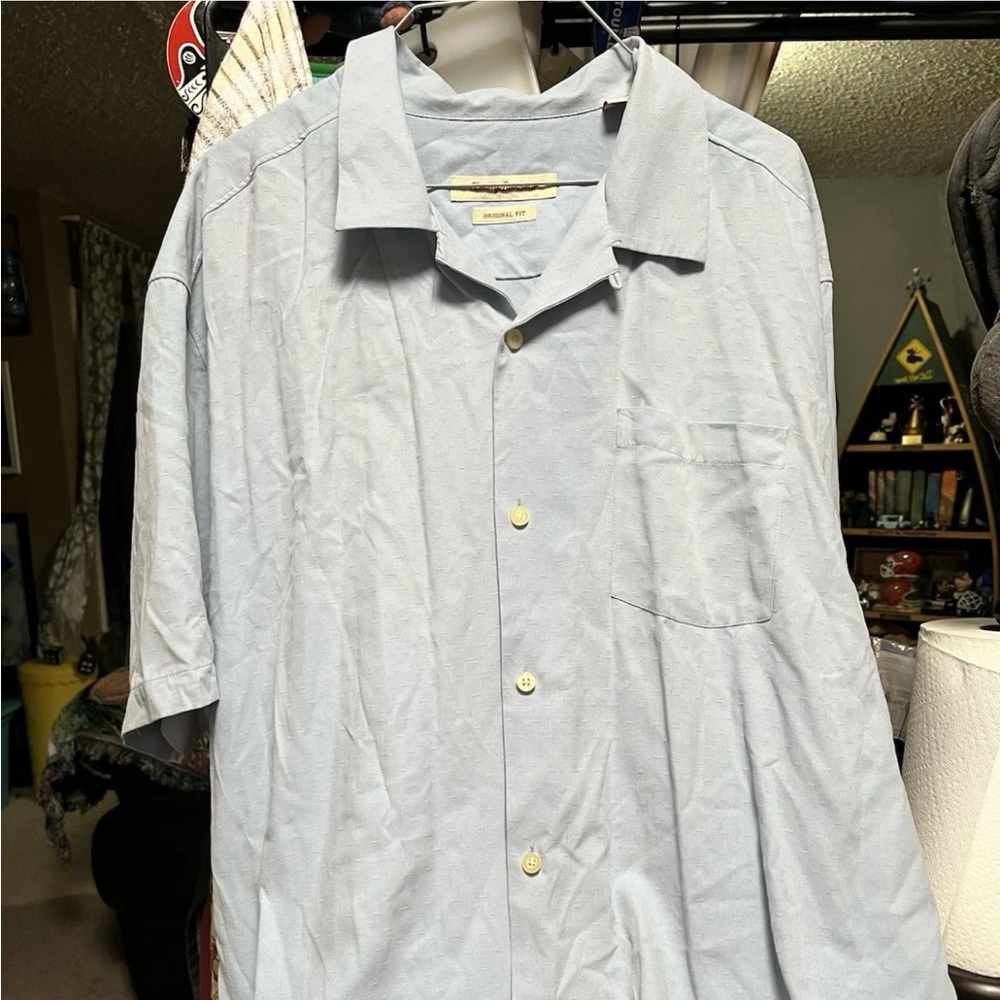 Tommy Bahama Casual Blue Button Down Shirt